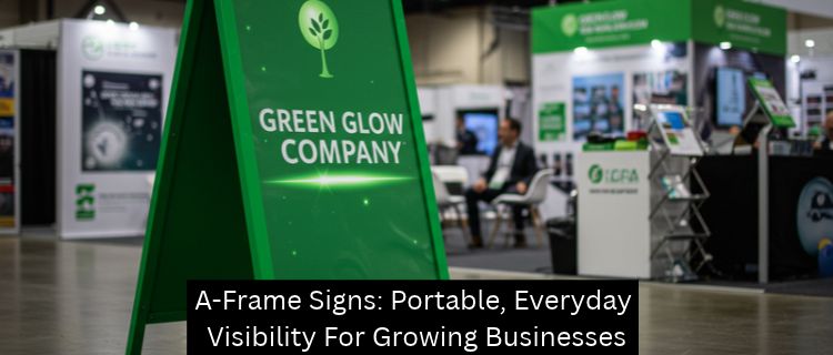 A-Frame Signs: Portable, Everyday Visibility For Growing Businesses - Las Vegas Custom Signs